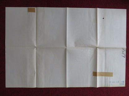 THE MAD EXECUTIONERS FOLDED US ONE SHEET POSTER HANSJORG FELMY MARIA PERSCHY '65 Movie posters