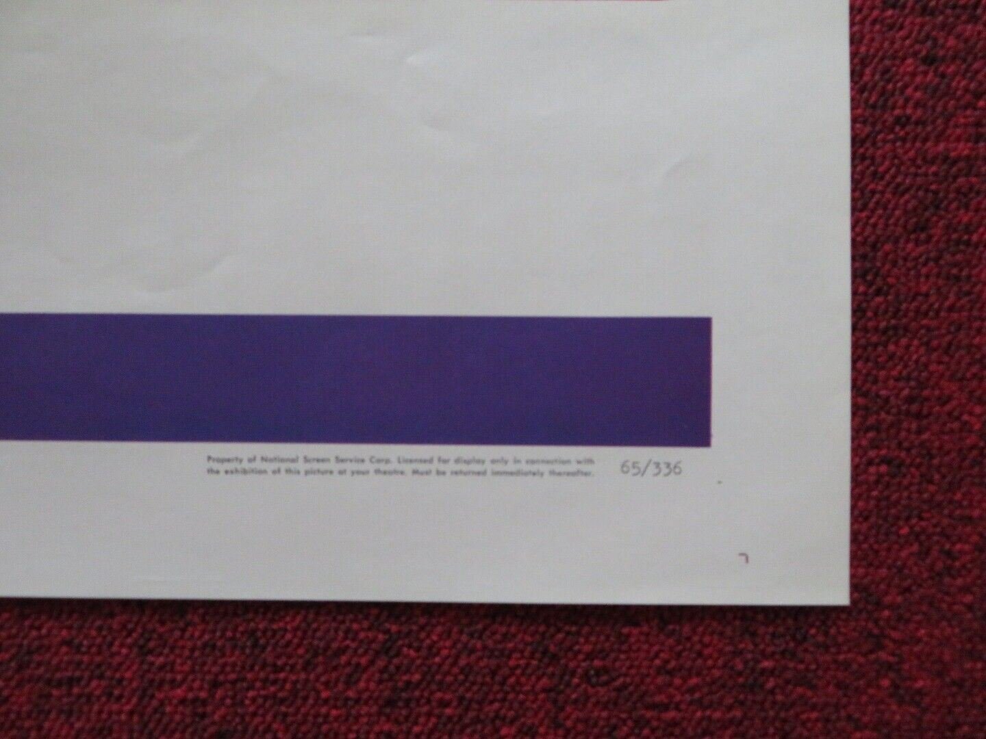 THE MAD EXECUTIONERS FOLDED US ONE SHEET POSTER HANSJORG FELMY MARIA PERSCHY '65 Movie posters