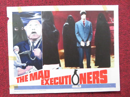 THE MAD EXECUTIONERS US LOBBY CARD FULL SET HANSJORG FELMY MARIA PERSCHY 1965 Rendezvous Cinema Movie posters
