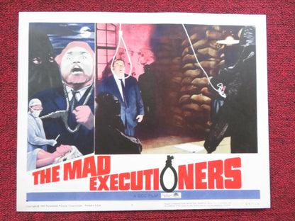 THE MAD EXECUTIONERS US LOBBY CARD FULL SET HANSJORG FELMY MARIA PERSCHY 1965 Rendezvous Cinema Movie posters