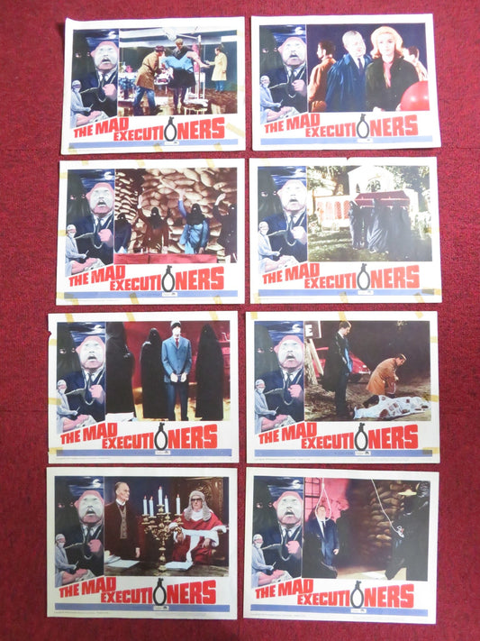 THE MAD EXECUTIONERS US LOBBY CARD FULL SET HANSJORG FELMY MARIA PERSCHY 1965 Rendezvous Cinema Movie posters