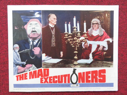 THE MAD EXECUTIONERS US LOBBY CARD FULL SET HANSJORG FELMY MARIA PERSCHY 1965 Rendezvous Cinema Movie posters