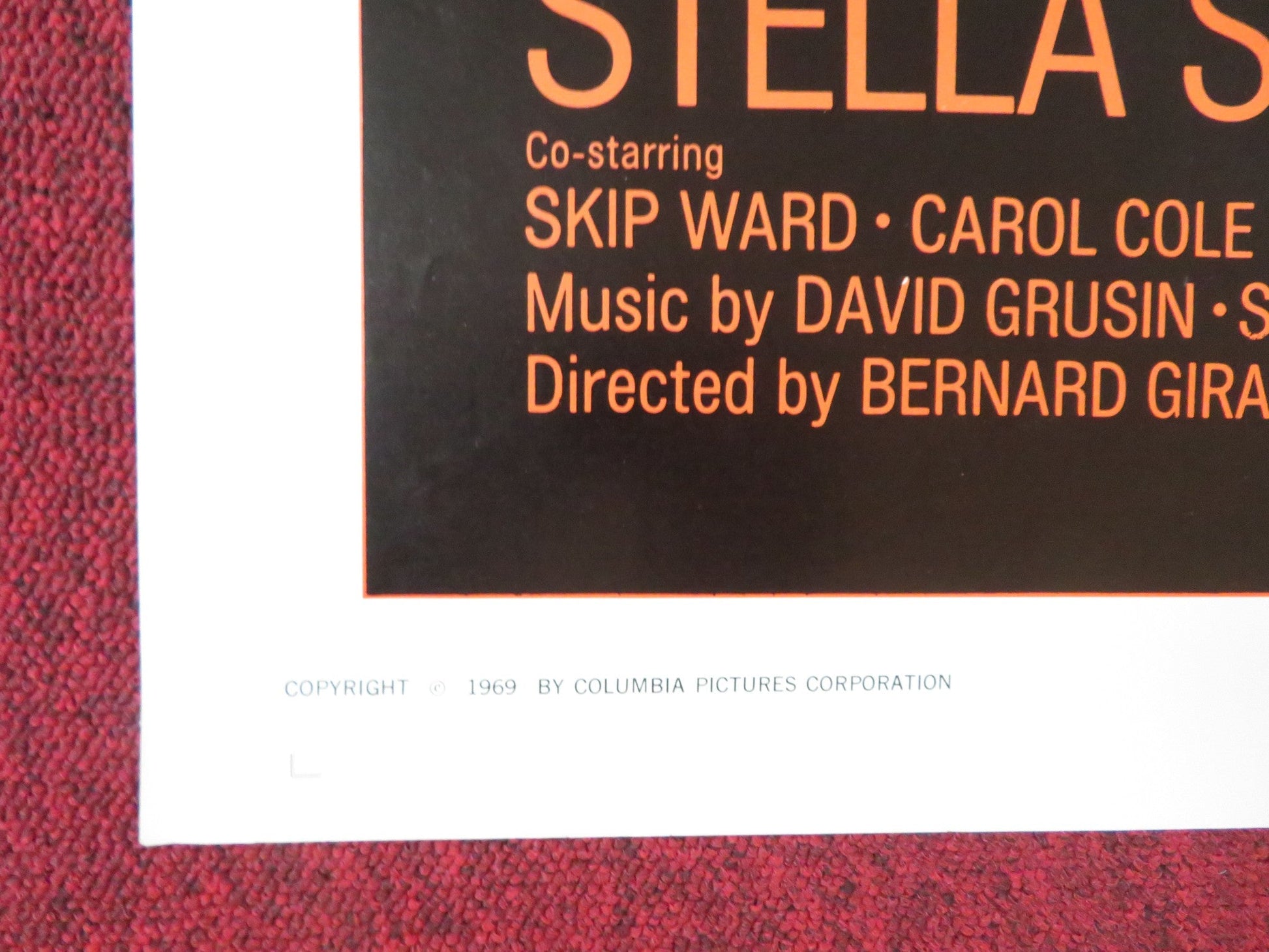 THE MAD ROOM FOLDED US ONE SHEET POSTER STELLA STEVENS SHELLEY WINTERS 1969 Rendezvous Cinema Movie posters