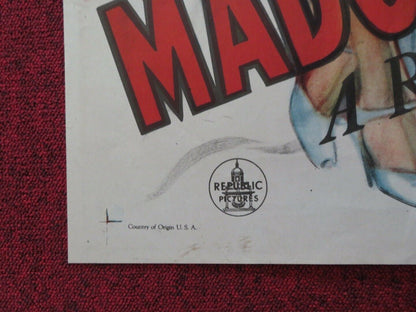 THE MADONNA'S SECRET FOLDED US ONE SHEET POSTER FRANCIS LEDERER 1946 Movie posters