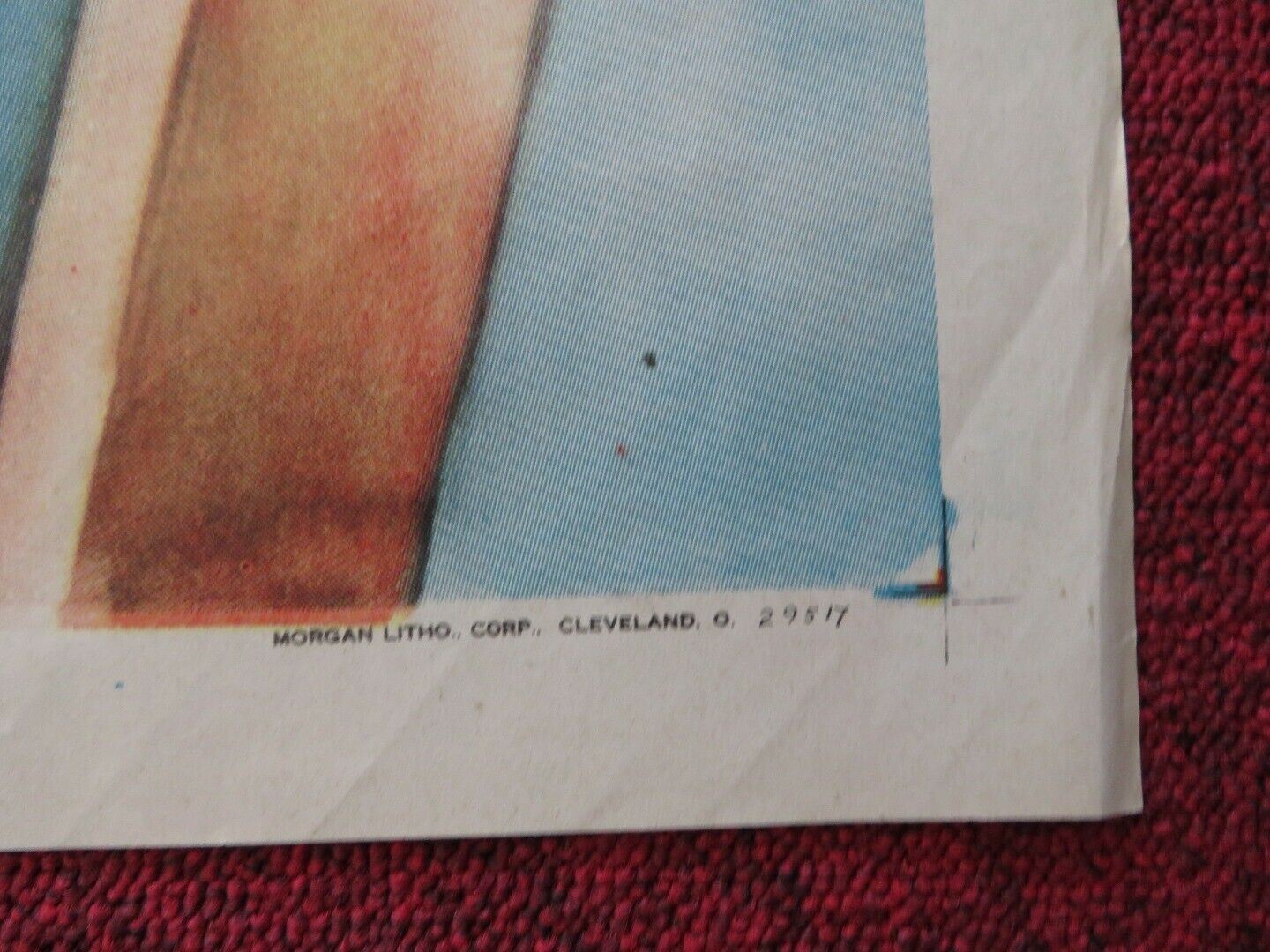 THE MADONNA'S SECRET FOLDED US ONE SHEET POSTER FRANCIS LEDERER 1946 Movie posters