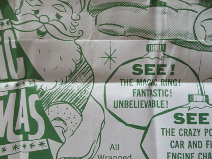 THE MAGIC CHRISTMAS TREE FOLDED US ONE SHEET POSTER CHRIS KROESEN 1964 Movie posters