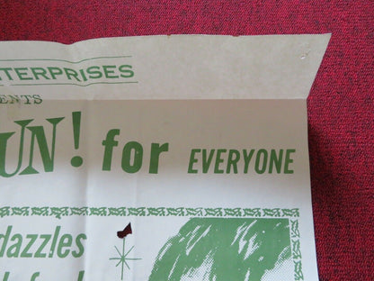 THE MAGIC CHRISTMAS TREE FOLDED US ONE SHEET POSTER CHRIS KROESEN 1964 Movie posters