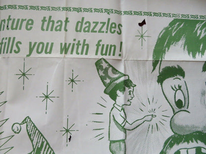 THE MAGIC CHRISTMAS TREE FOLDED US ONE SHEET POSTER CHRIS KROESEN 1964 Movie posters