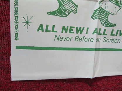 THE MAGIC CHRISTMAS TREE FOLDED US ONE SHEET POSTER CHRIS KROESEN 1964 Movie posters