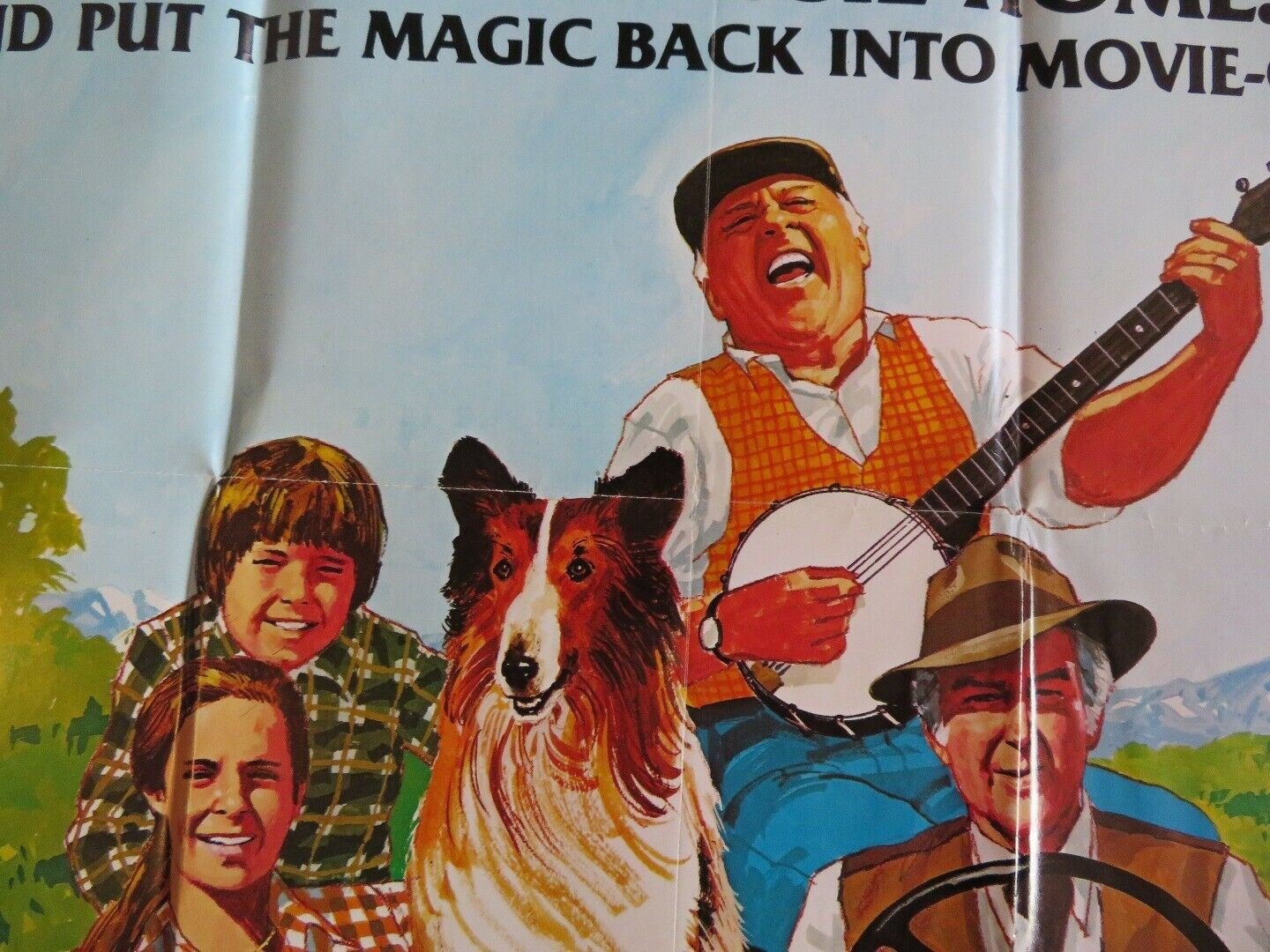 THE MAGIC OF LASSIE US ONE SHEET POSTER MICKEY ROONEY JAMES STEWART 1978 Movie posters