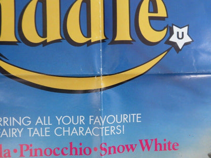 THE MAGIC RIDDLE BRITISH QUAD (30 x 40) POSTER YORAM G ROSS CINDERELLA 1991 Movie posters