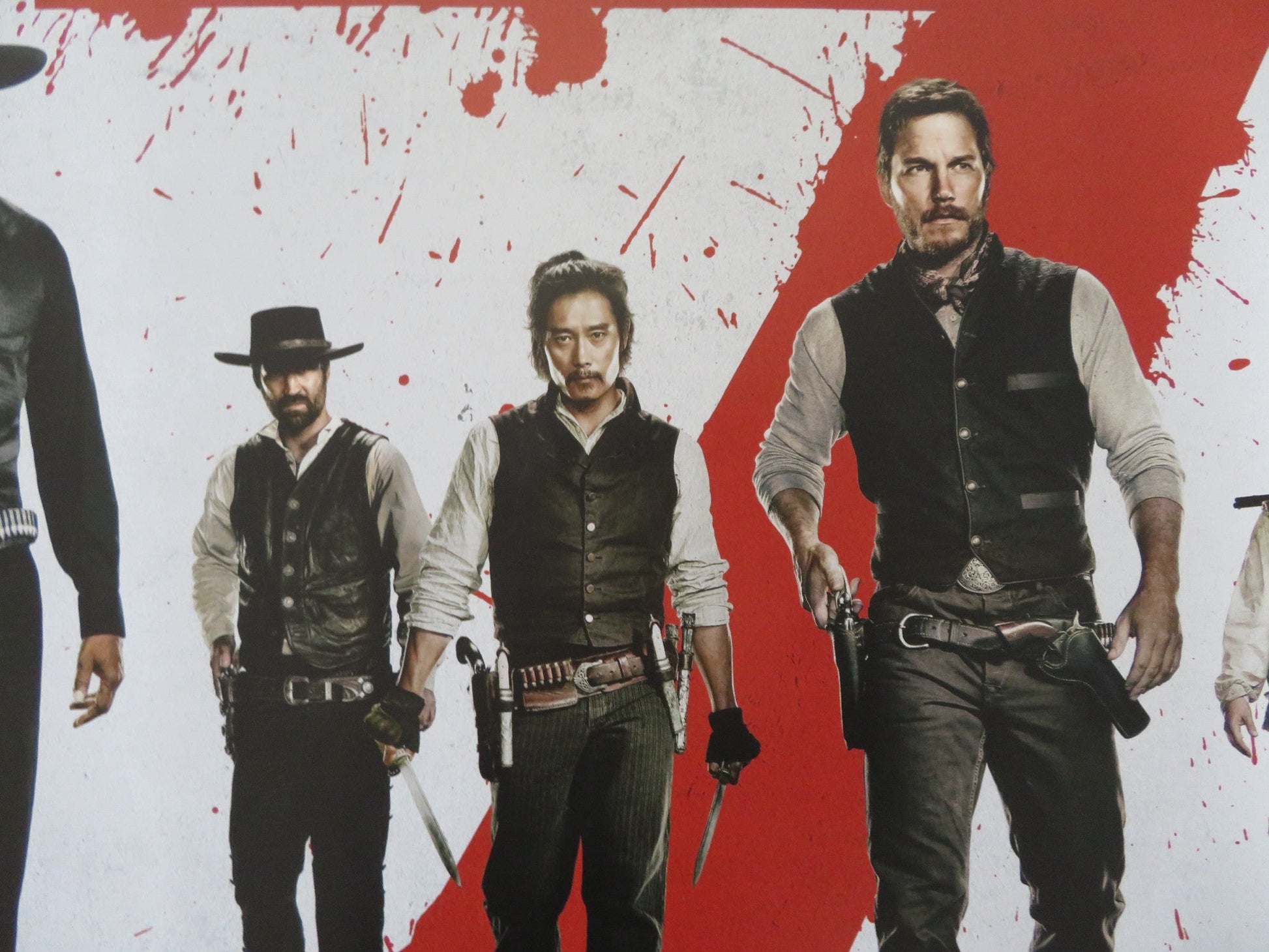 THE MAGNIFICENT SEVEN UK QUAD (30"x 40") ROLLED POSTER DENZEL WASHINGTON 2016 Rendezvous Cinema Movie posters