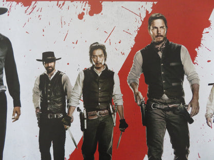 THE MAGNIFICENT SEVEN UK QUAD (30"x 40") ROLLED POSTER DENZEL WASHINGTON 2016 Rendezvous Cinema Movie posters