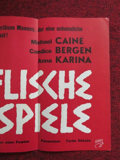 THE MAGUS GERMAN POSTER (27"x 12.5") MICHAEL CAINE ANTHONY QUINN 1968 Movie posters