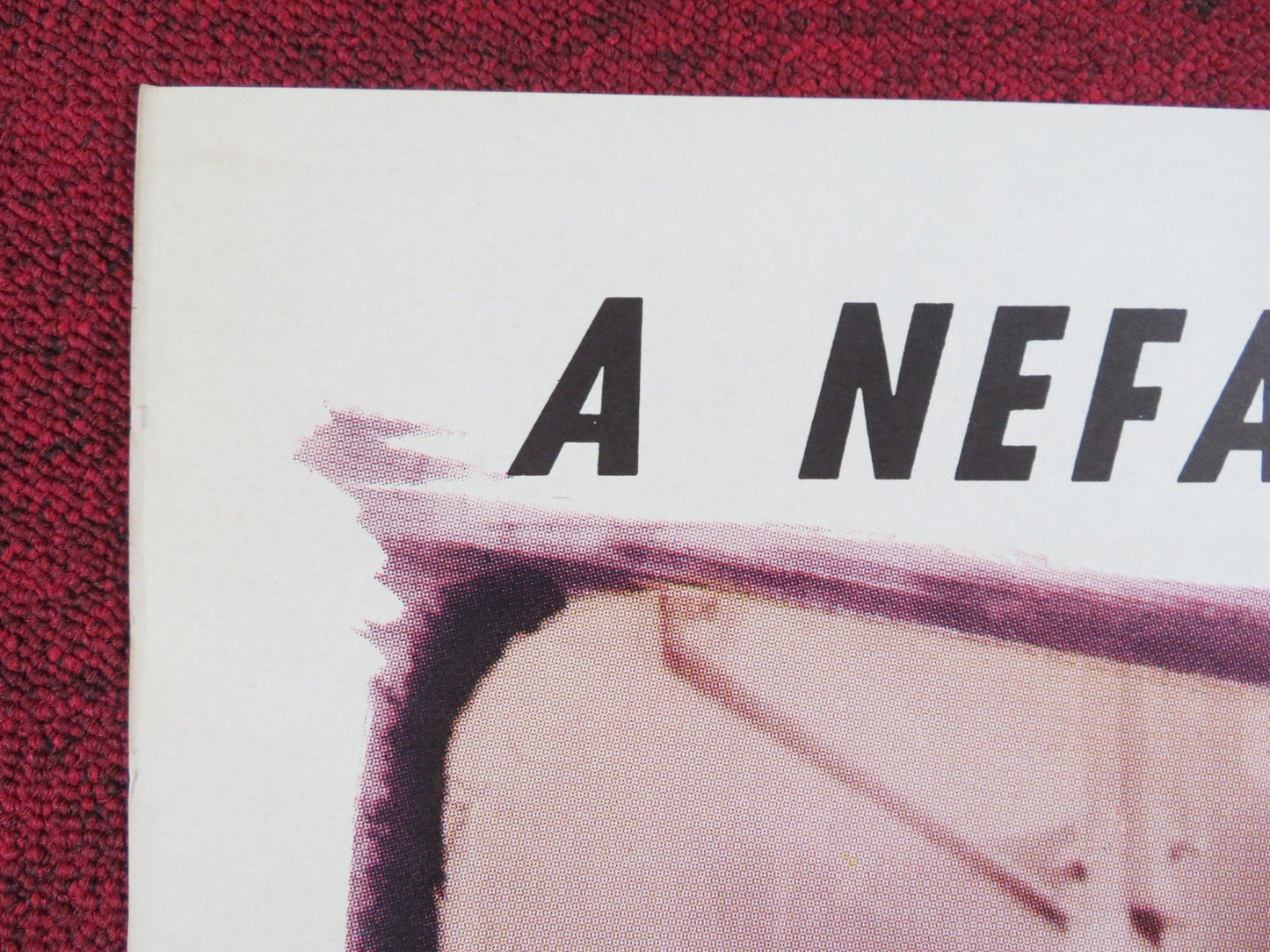 THE MAILBAG ROBBERY FOLDED US ONE SHEET POSTER KAY CALLARD LEE PATTERSON 1957 Rendezvous Cinema Movie posters