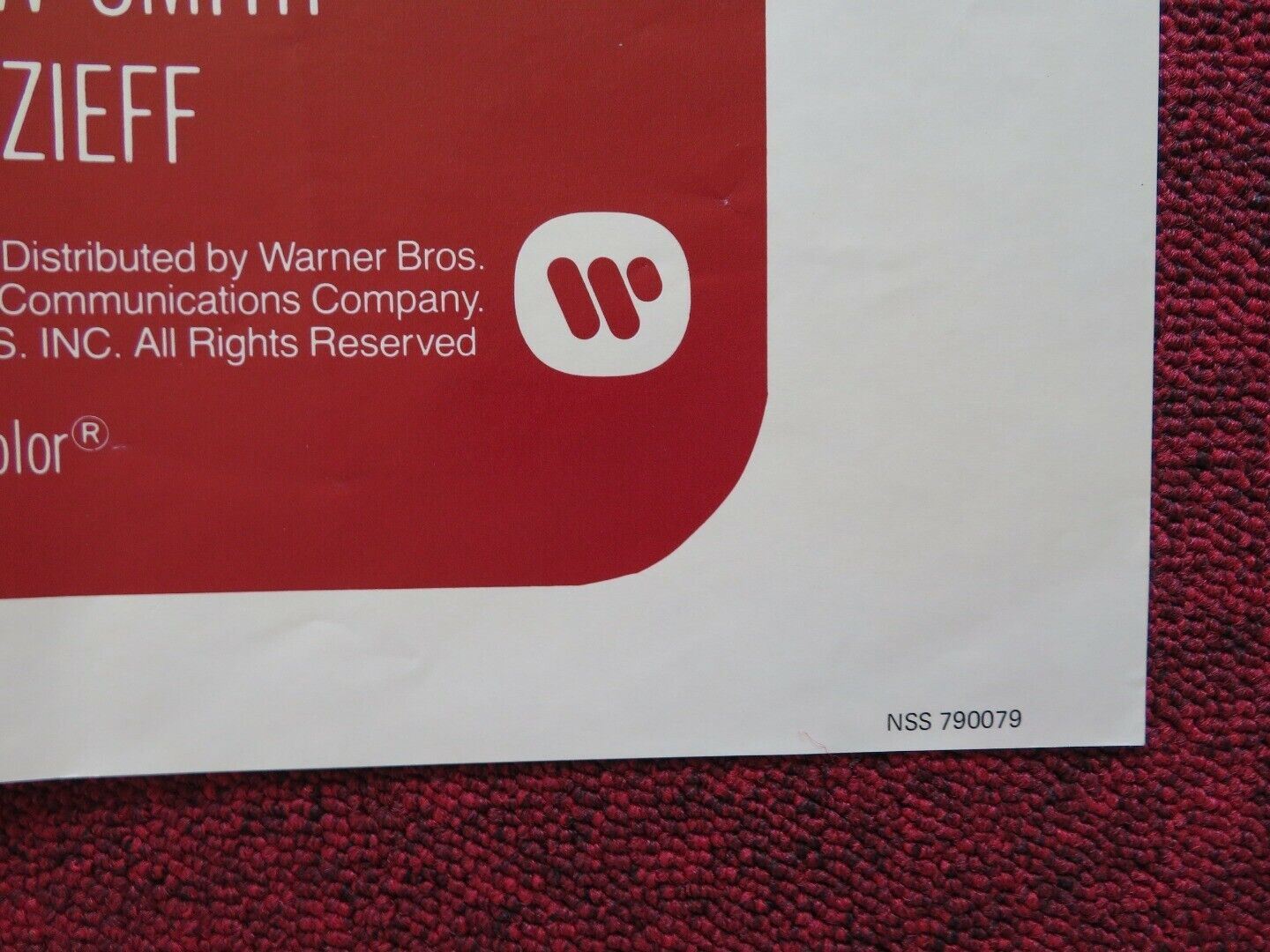 THE MAIN EVENT FOLDED US ONE SHEET POSTER BARBRA STREISAND RYAN O'NEAL 1979 Movie posters