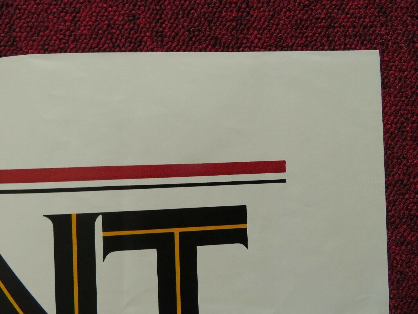 THE MAIN EVENT FOLDED US ONE SHEET POSTER BARBRA STREISAND RYAN O'NEAL 1979 Movie posters