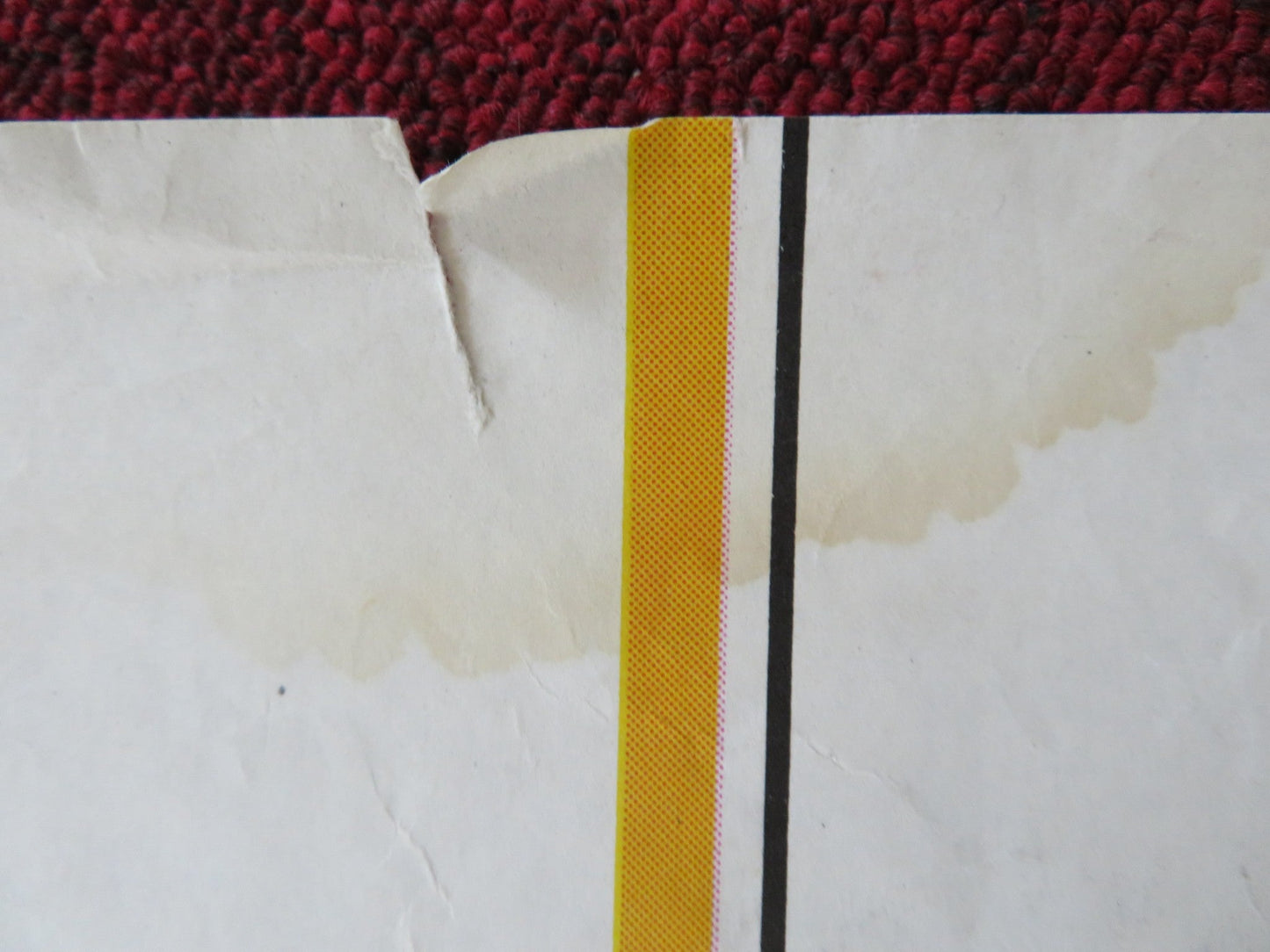 THE MAIN EVENT UK QUAD POSTER FOLDED BARBRA STREISAND RYAN O'NEAL 1979 Rendezvous Cinema Movie posters