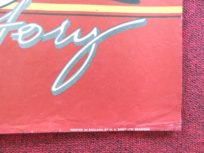 THE MAIN EVENT UK QUAD POSTER FOLDED BARBRA STREISAND RYAN O'NEAL 1979 Rendezvous Cinema Movie posters