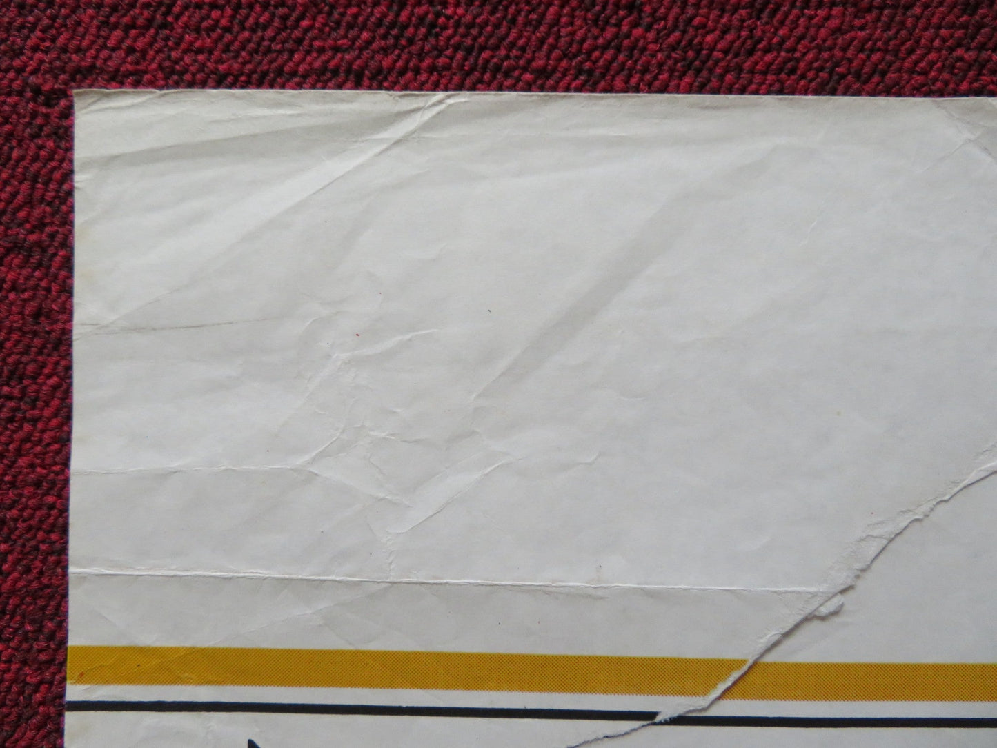 THE MAIN EVENT UK QUAD POSTER FOLDED BARBRA STREISAND RYAN O'NEAL 1979 Rendezvous Cinema Movie posters