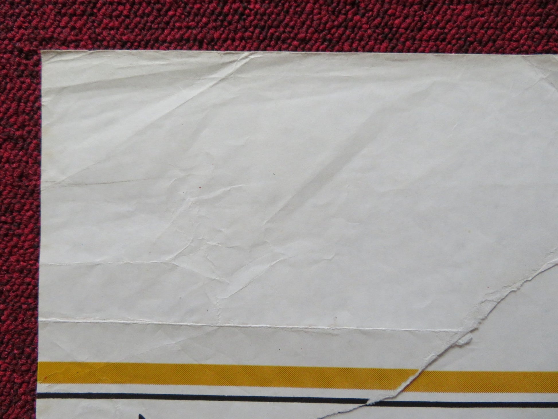 THE MAIN EVENT UK QUAD POSTER FOLDED BARBRA STREISAND RYAN O'NEAL 1979 Rendezvous Cinema Movie posters