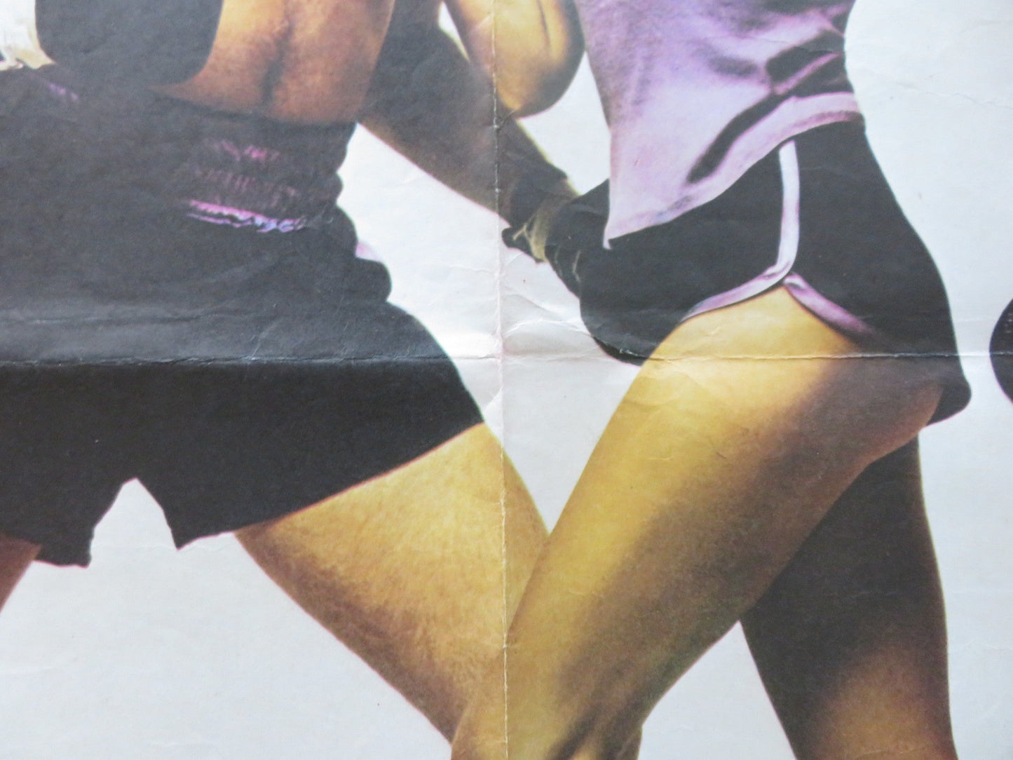 THE MAIN EVENT UK QUAD POSTER FOLDED BARBRA STREISAND RYAN O'NEAL 1979 Rendezvous Cinema Movie posters