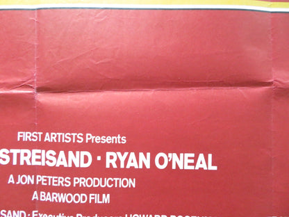 THE MAIN EVENT UK QUAD POSTER FOLDED BARBRA STREISAND RYAN O'NEAL 1979 Rendezvous Cinema Movie posters