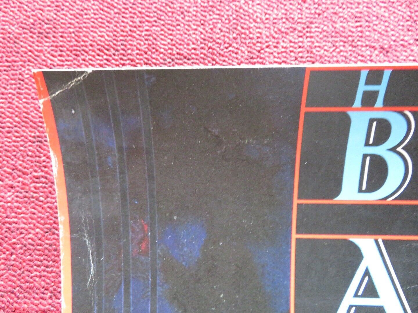 THE MALTESE FALCON U.S ROLLED VHS POSTER HUMPHREY BOGART MARY ASTOR 1981 Rendezvous Cinema Movie posters