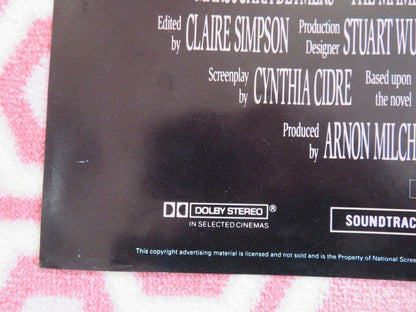 THE MAMBO KINGS BRITISH QUAD (30 x 40) POSTER ANTONIO BANDERAS ARMAND ASSANTE Movie posters