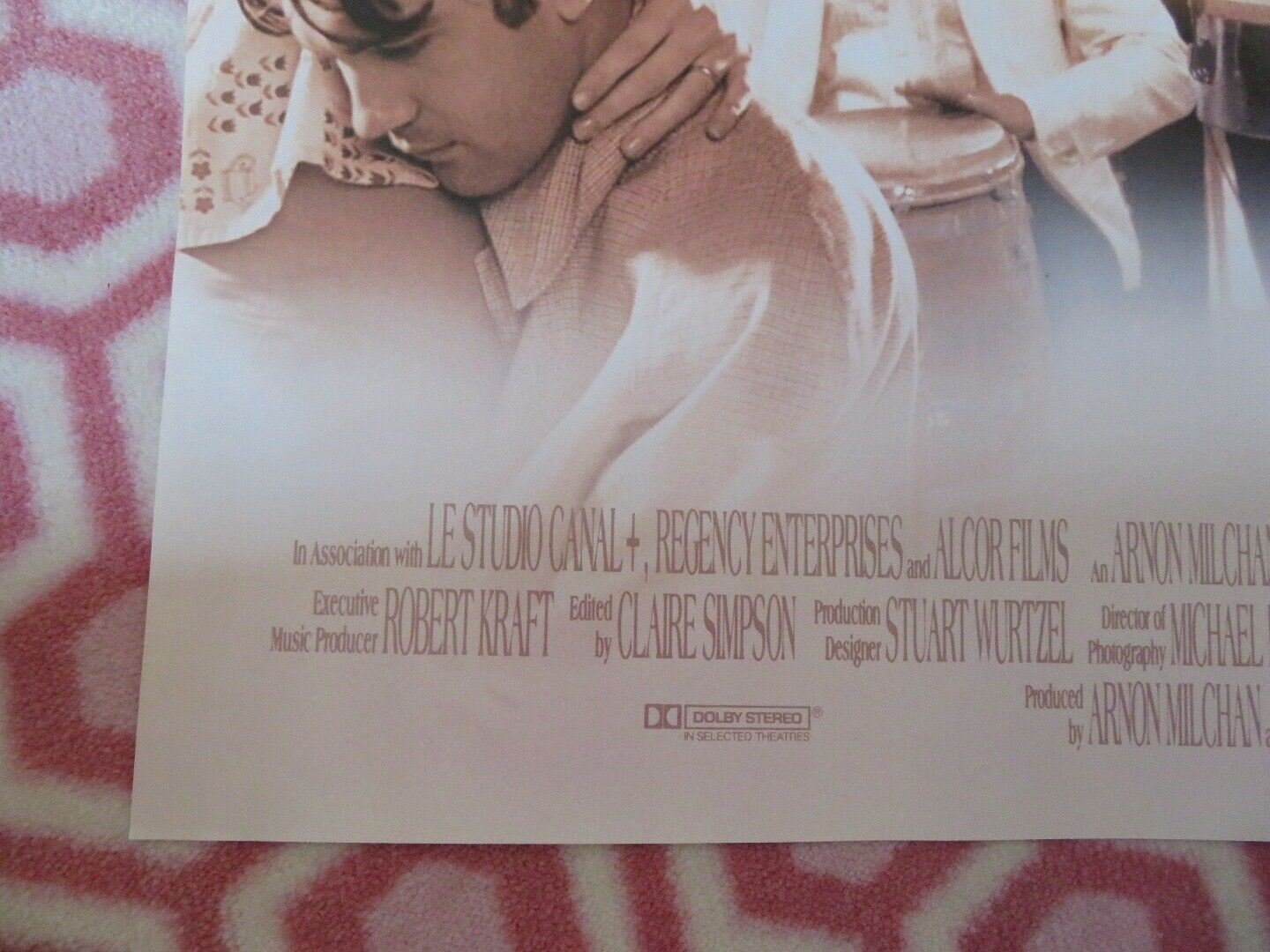 THE MAMBO KINGS FOLDED US ONE SHEET POSTER ANTONIO BANDERAS 1992 Movie posters