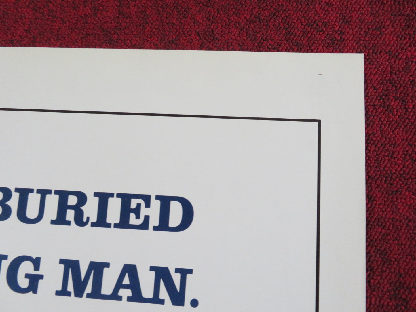 THE MAN CALLED NOON FOLDED US ONE SHEET POSTER RICHARD CREENA STEPHEN BOYD 1973 Rendezvous Cinema Movie posters