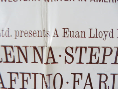 THE MAN CALLED NOON FOLDED US ONE SHEET POSTER RICHARD CREENA STEPHEN BOYD 1973 Rendezvous Cinema Movie posters