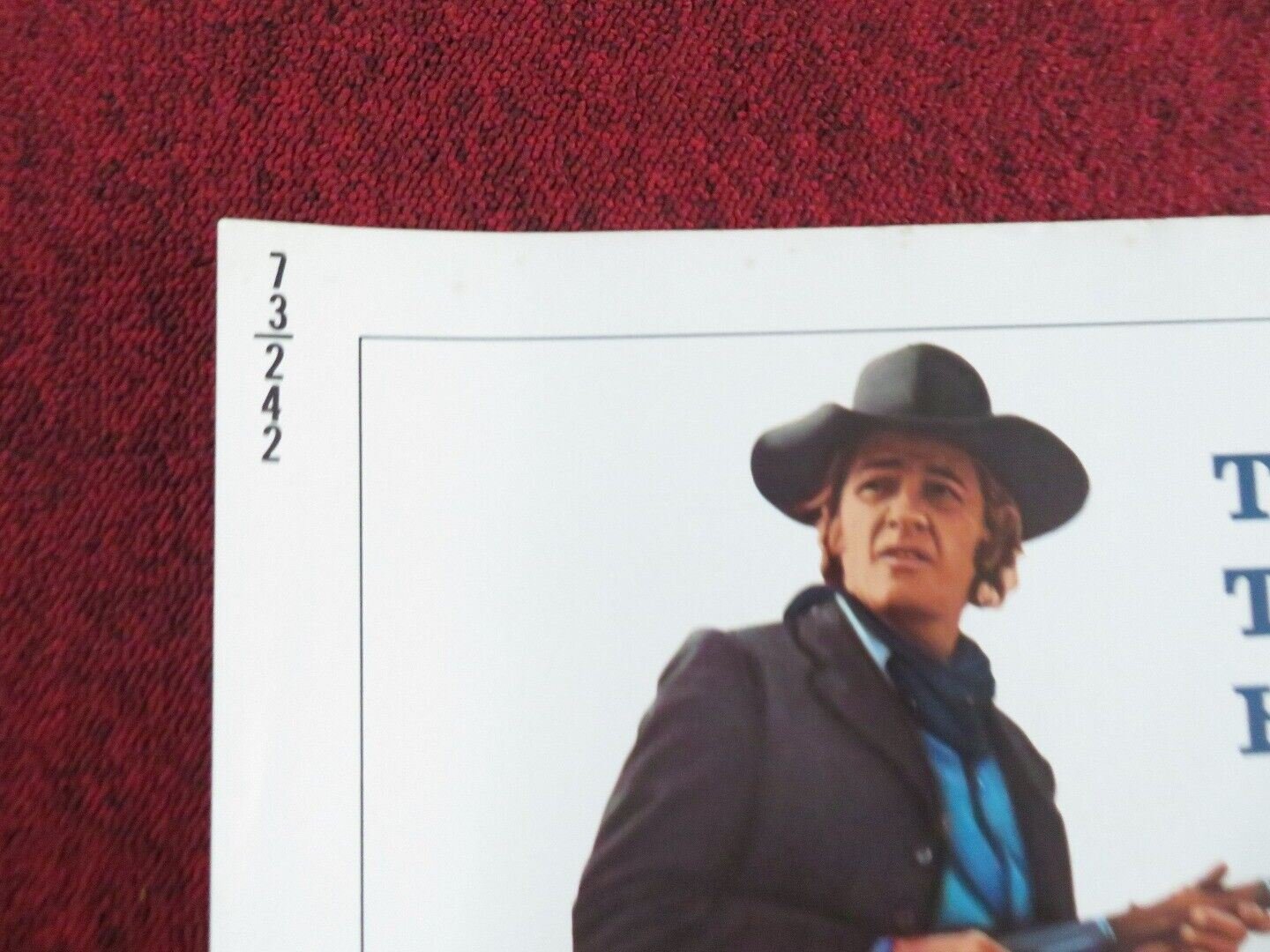 THE MAN CALLED NOON US HALF SHEET (22"x 28") POSTER RICHARD CRENNA 1973 Movie posters