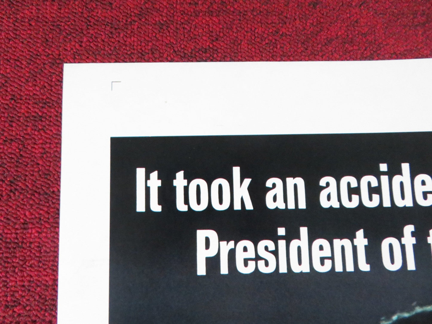 THE MAN FOLDED US ONE SHEET POSTER JAMES EARL JONES MARTIN BALSAM 1972 Rendezvous Cinema Movie posters