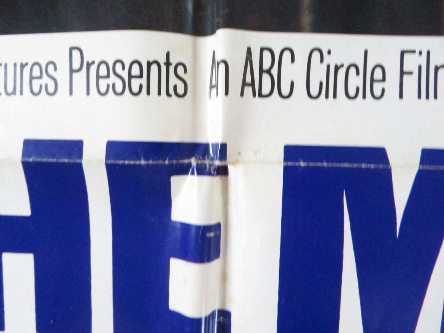 THE MAN FOLDED US ONE SHEET POSTER JAMES EARL JONES MARTIN BALSAM 1972 Rendezvous Cinema Movie posters