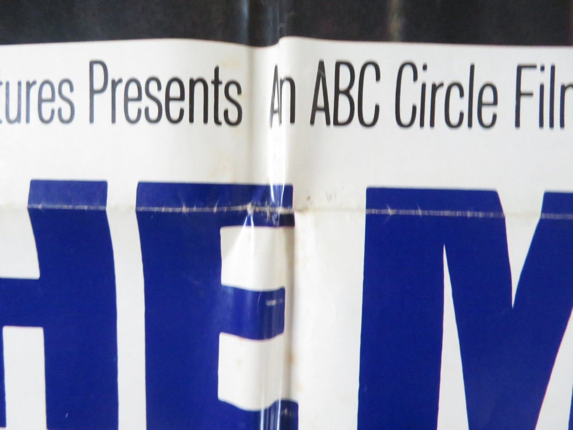 THE MAN FOLDED US ONE SHEET POSTER JAMES EARL JONES MARTIN BALSAM 1972 Rendezvous Cinema Movie posters