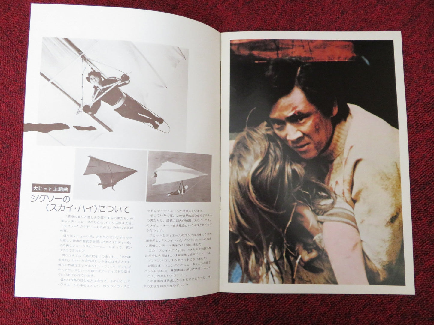 THE MAN FROM HONG KONG JAPANESE BROCHURE / PRESS BOOK JIMMY YANG YU 1975 Rendezvous Cinema Movie posters