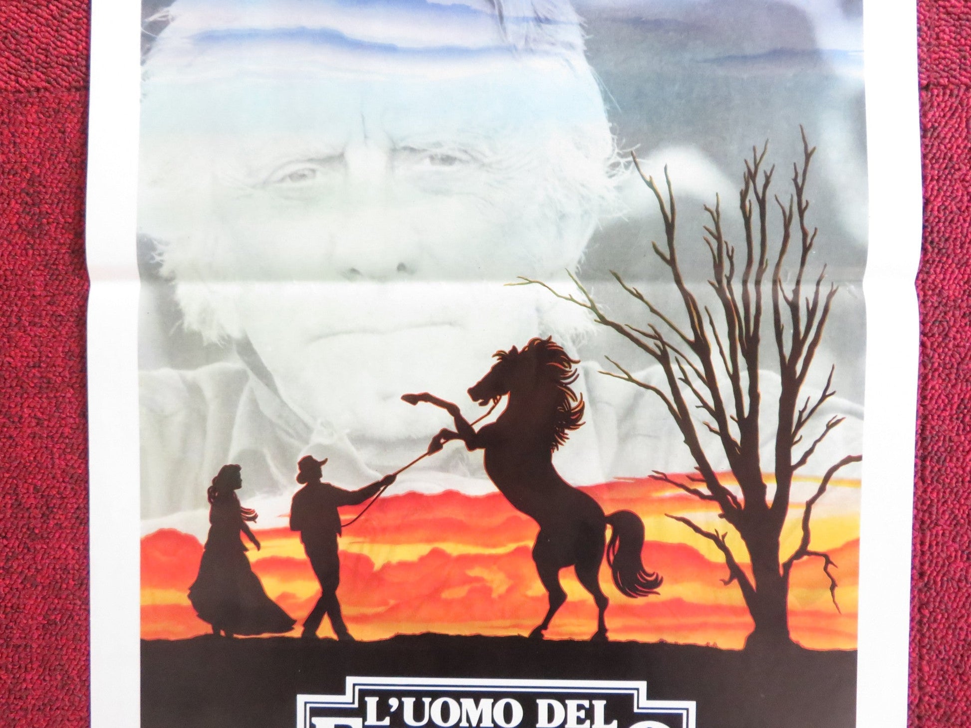 THE MAN FROM SNOWY RIVER ITALIAN LOCANDINA POSTER KIRK DOUGLAS THOMPSON 1983 Rendezvous Cinema Movie posters