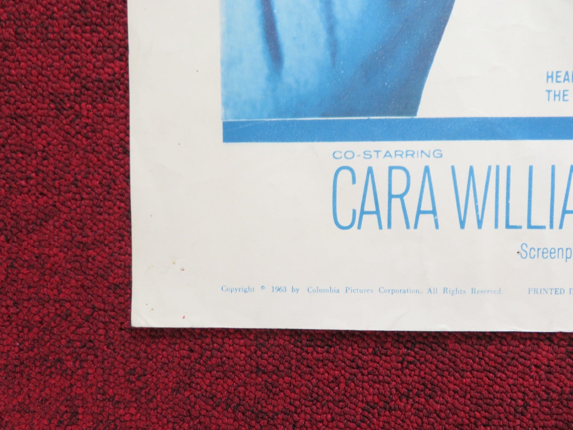 THE MAN FROM THE DINERS' CLUB US HALF SHEET (22"x 28") POSTER DANNY KAYE 1963 Rendezvous Cinema Movie posters