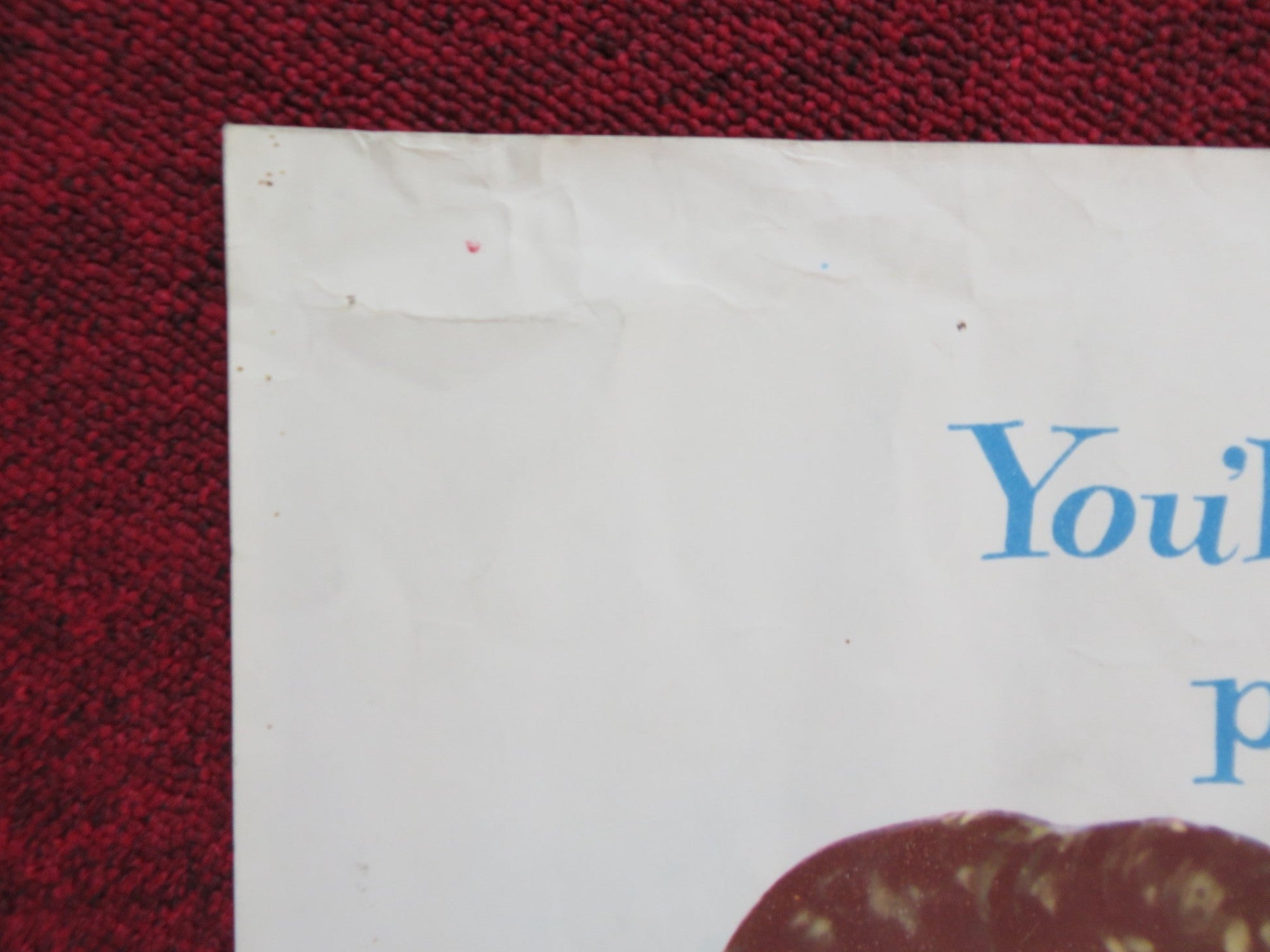 THE MAN FROM THE DINERS' CLUB US HALF SHEET (22"x 28") POSTER DANNY KAYE 1963 Rendezvous Cinema Movie posters