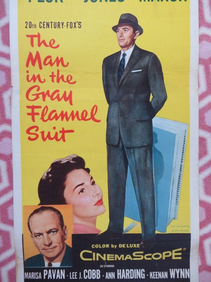 THE MAN IN THE GRAY US INSERT (14"x 36") POSTER JACK PALANCE BARBARA RUSH 1956 Movie posters