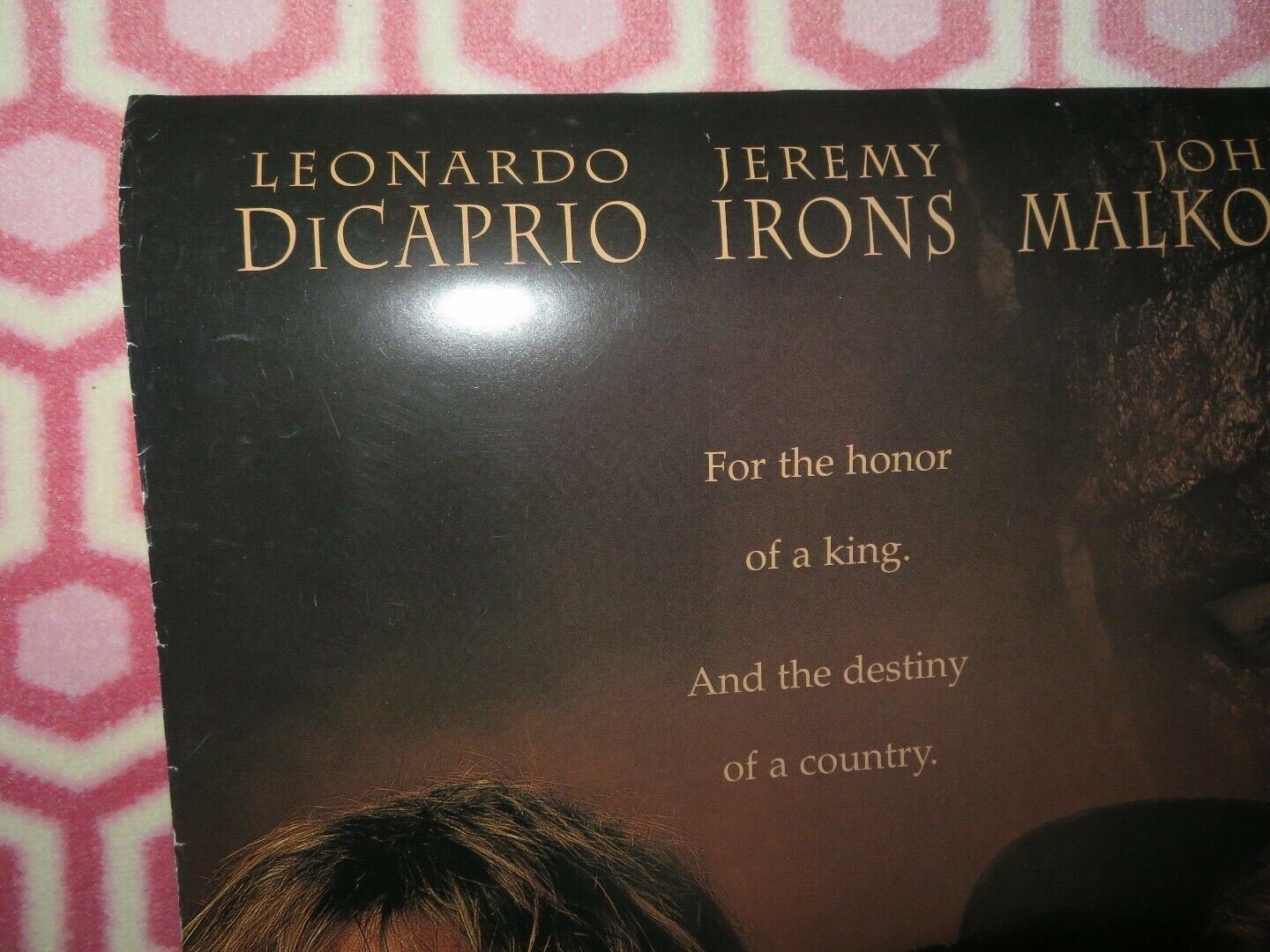 THE MAN IN THE IRON MASK US ONE SHEET ROLLED POSTER LEONARDO DICAPRIO Movie posters