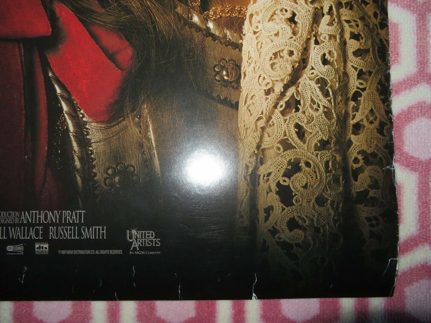 THE MAN IN THE IRON MASK US ONE SHEET ROLLED POSTER LEONARDO DICAPRIO Movie posters