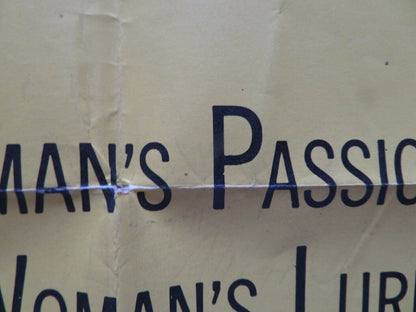 THE MAN IN THE NET FOLDED US ONE SHEET POSTER ALAN LADD CAROLYN JONES 1959 Movie posters