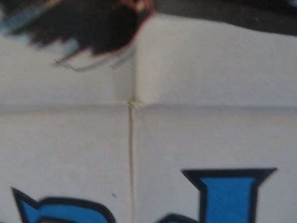 THE MAN IN THE ROAD FOLDED US ONE SHEET POSTER DEREK FARR ELLA RAINES 1956 Movie posters