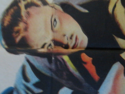 THE MAN IN THE ROAD FOLDED US ONE SHEET POSTER DEREK FARR ELLA RAINES 1956 Movie posters