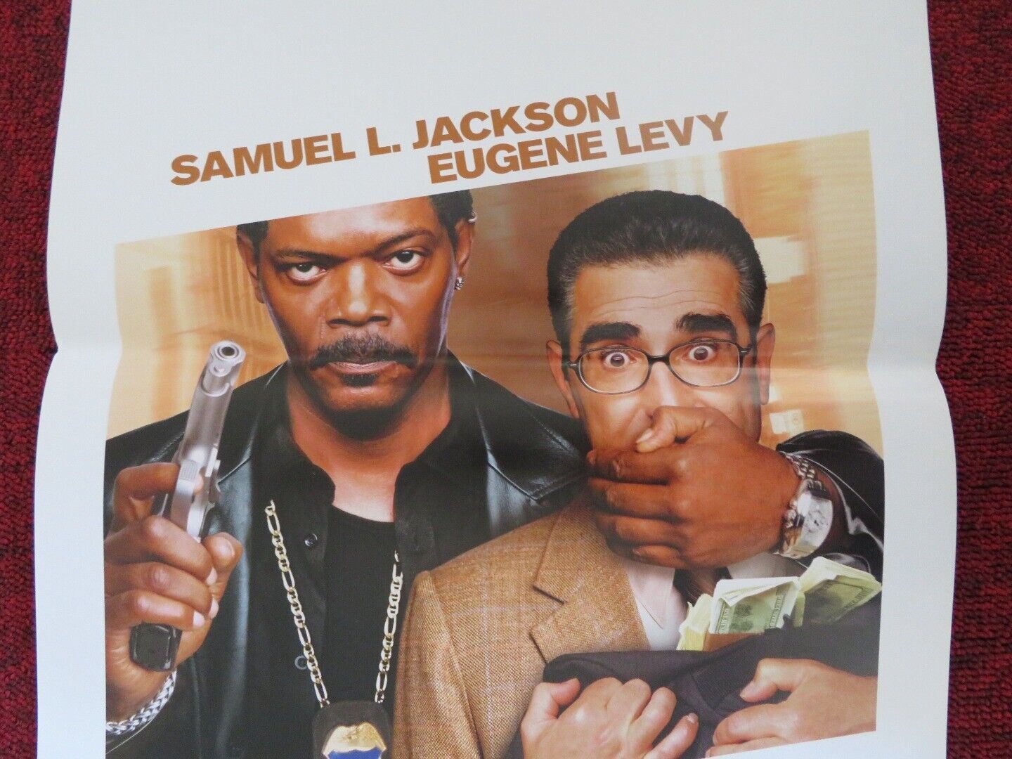 THE MAN LA TALPA / THE MAN ITALIAN LOCANDINA (27.5"x13") POSTER S L. JACKSON '05 - Rendezvous Cinema