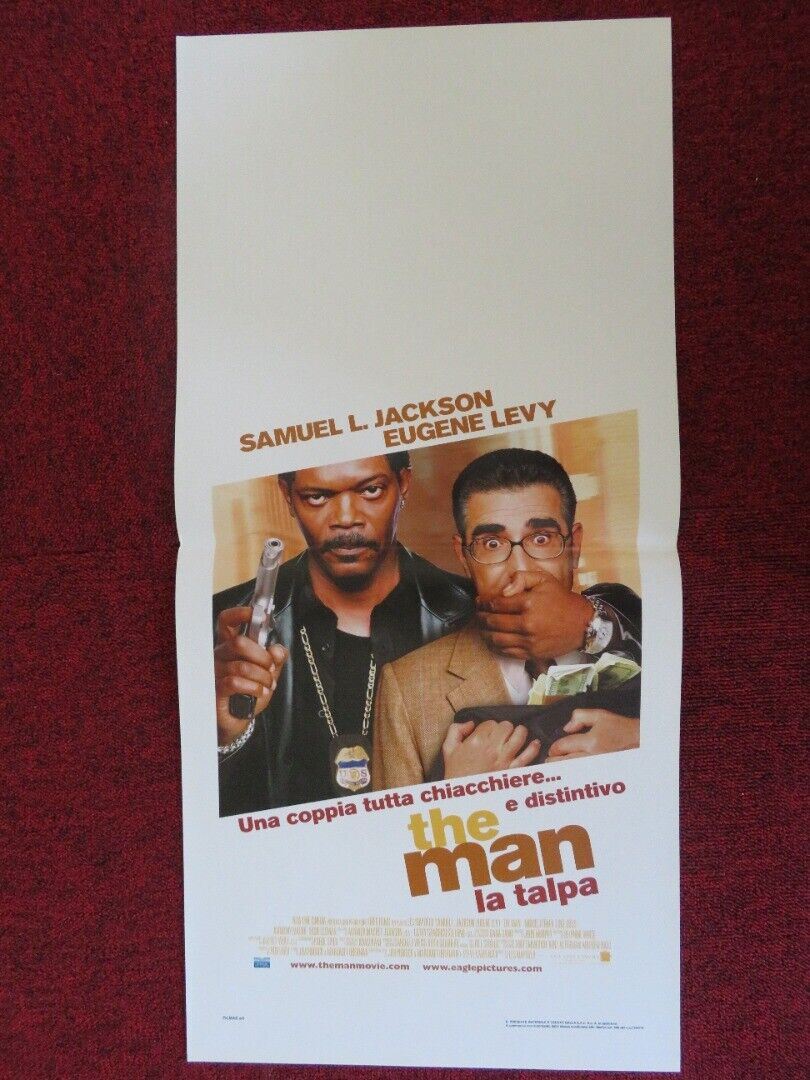THE MAN LA TALPA / THE MAN ITALIAN LOCANDINA (27.5"x13") POSTER S L. JACKSON '05 - Rendezvous Cinema
