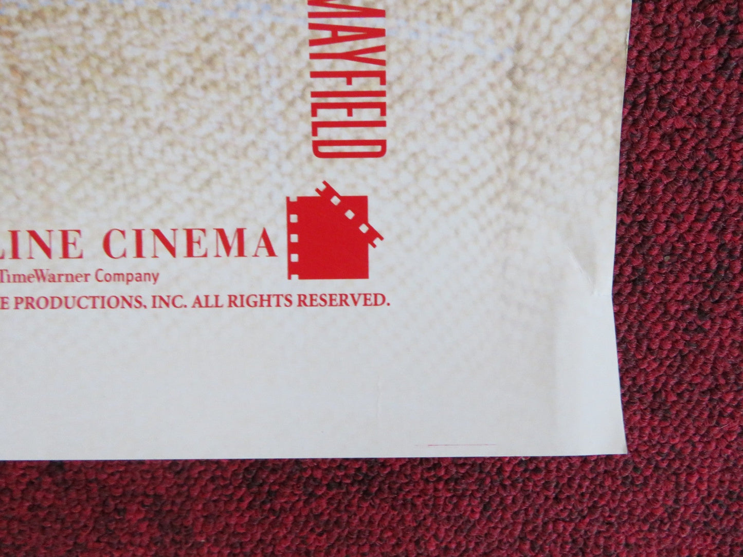 THE MAN US ONE SHEET ROLLED POSTER SAMUEL L. JACKSON EUGENE LEVY 2005 Rendezvous Cinema Movie posters