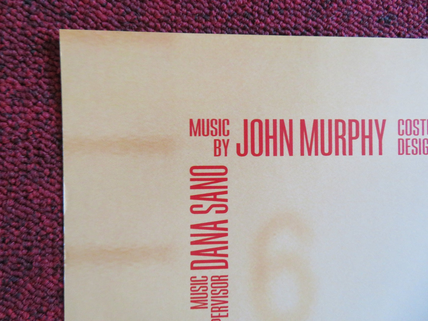 THE MAN US ONE SHEET ROLLED POSTER SAMUEL L. JACKSON EUGENE LEVY 2005 Rendezvous Cinema Movie posters